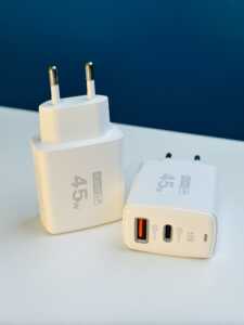 GearUP GP007 Fast Charger GearUP GP007 45W Fast Charging PD 3.0+ QC 3.0 USB Wall Charger